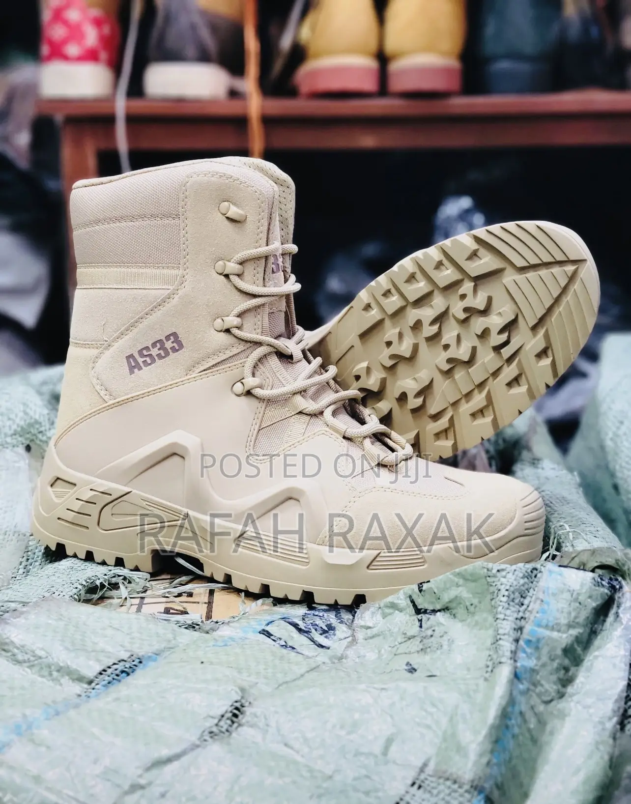 Original Men’S A533 Khaki Desert Boots