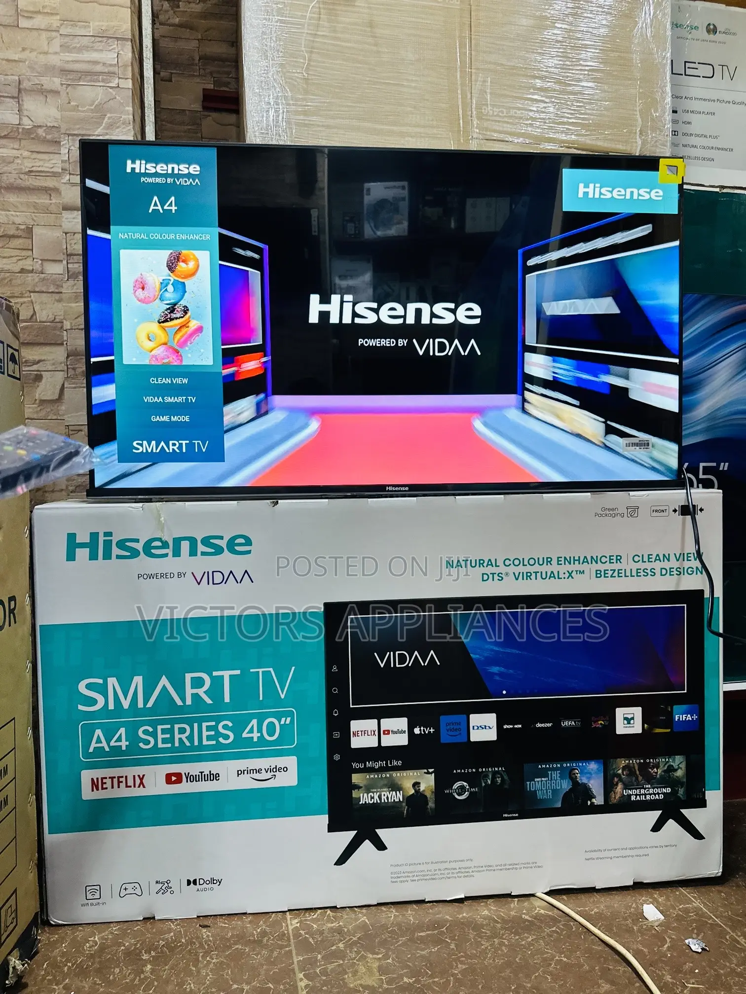 40” Hisense Smart Tv