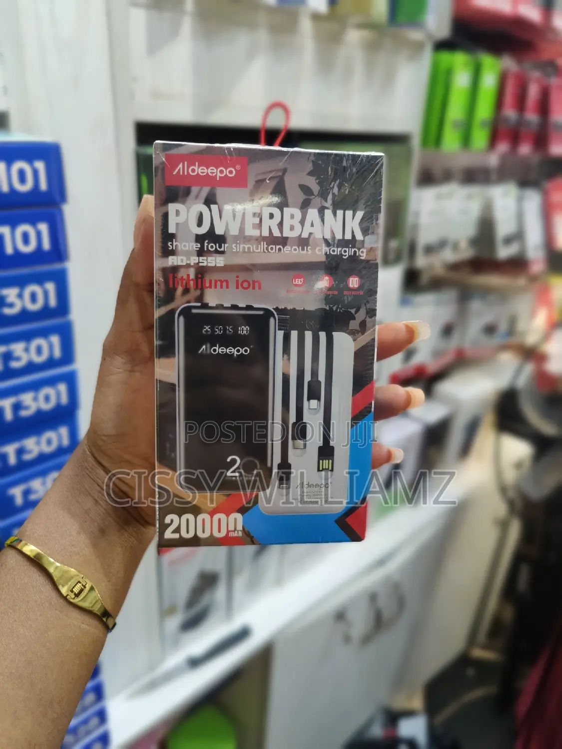 Aldeepo Fast Charging Power Bank/Aldeepo Power Bank 20000mah