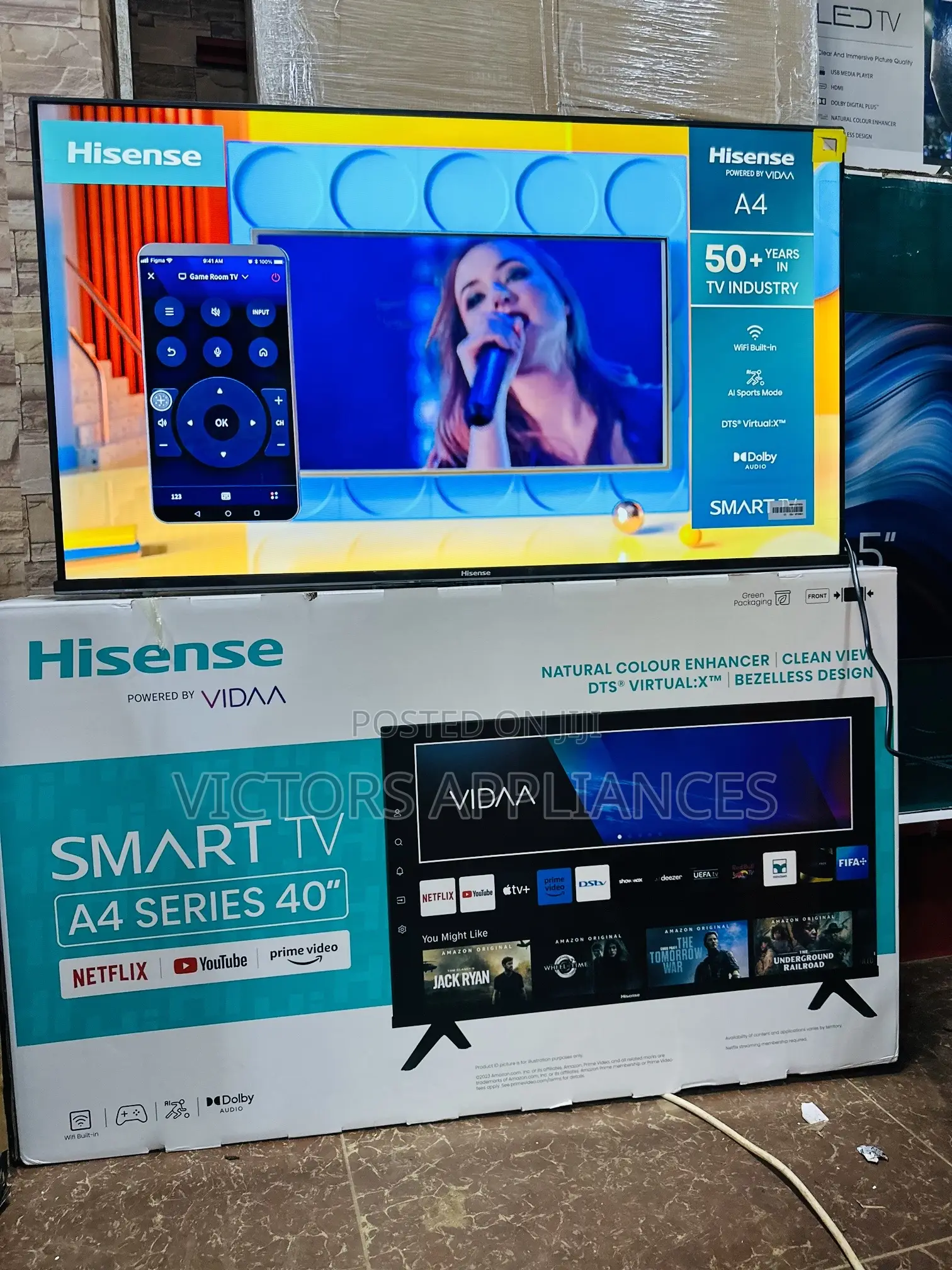 Hisense Smart Tv 40” A4