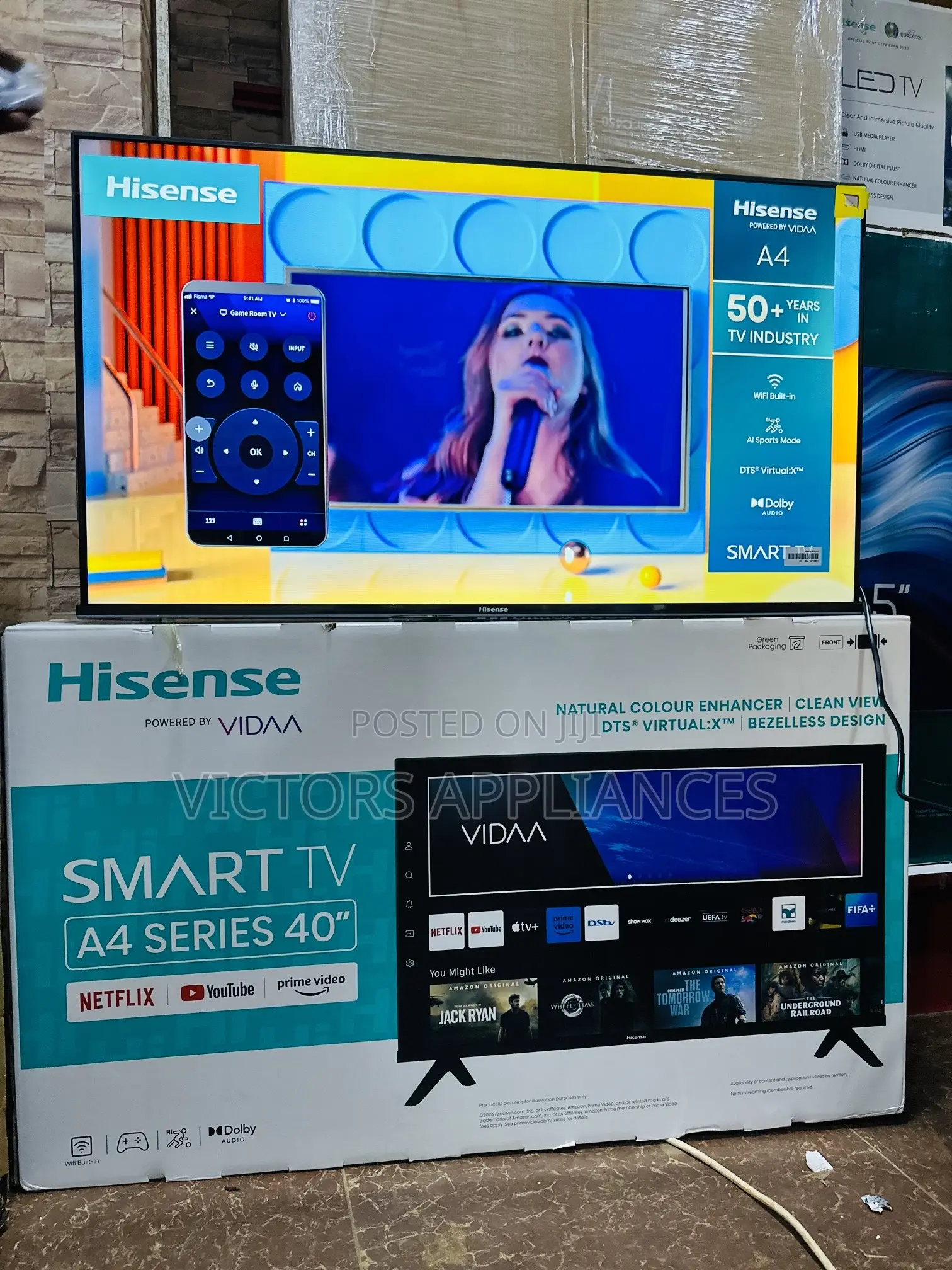 40” A4 Series Hisense Smart Tv