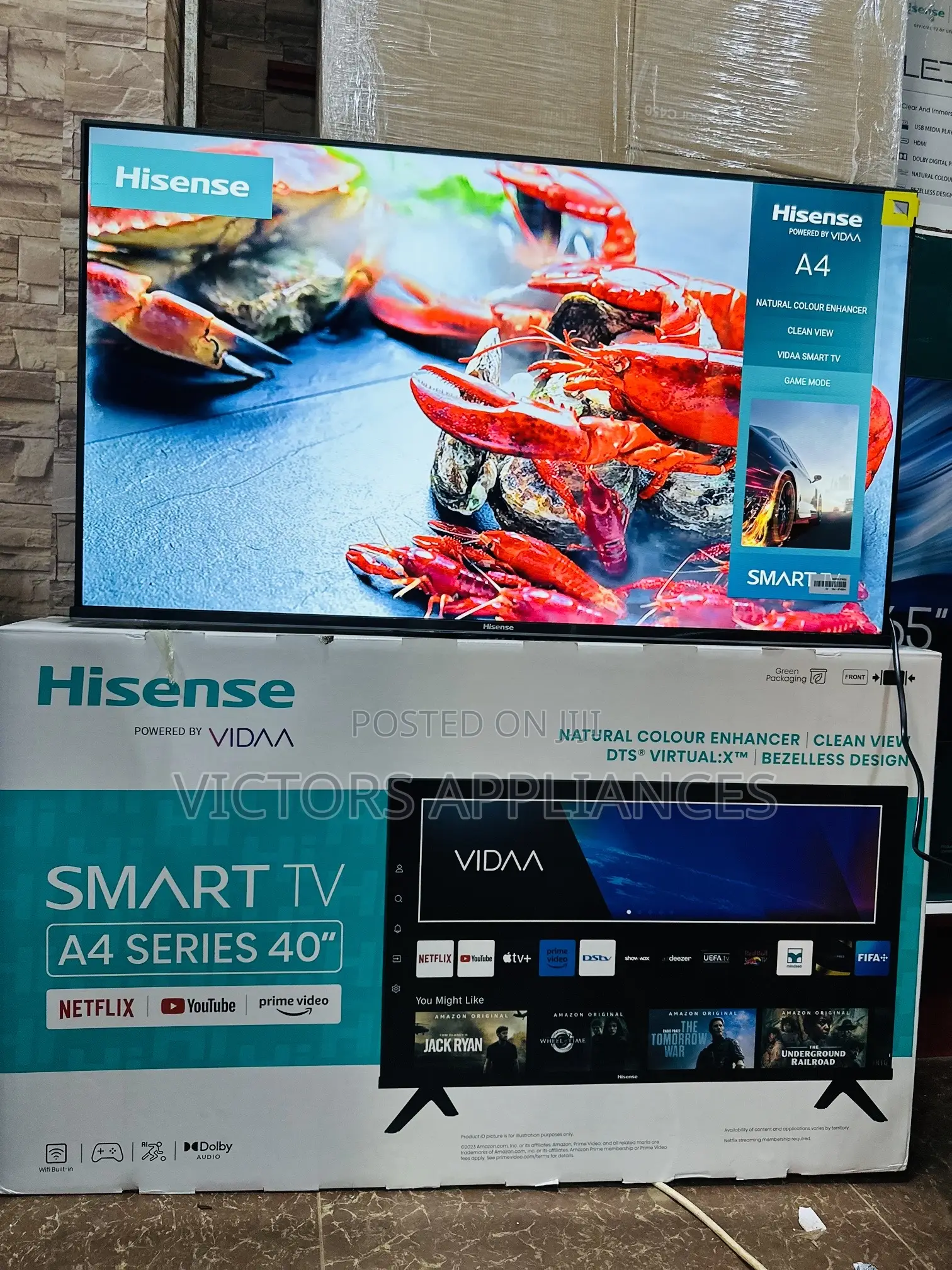 Hisense Smart Tv 40”