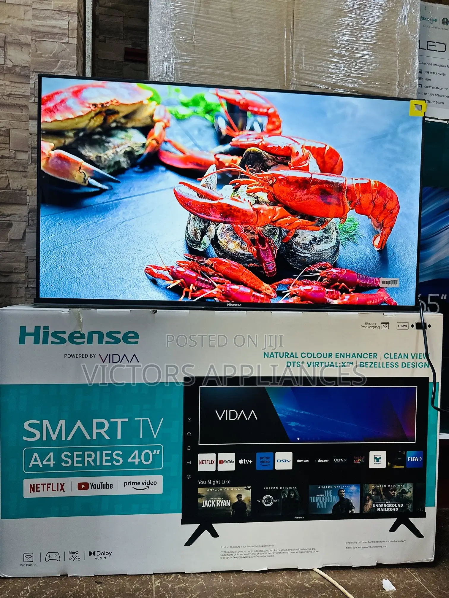 Hisense 40” Smart Tv A4 Series
