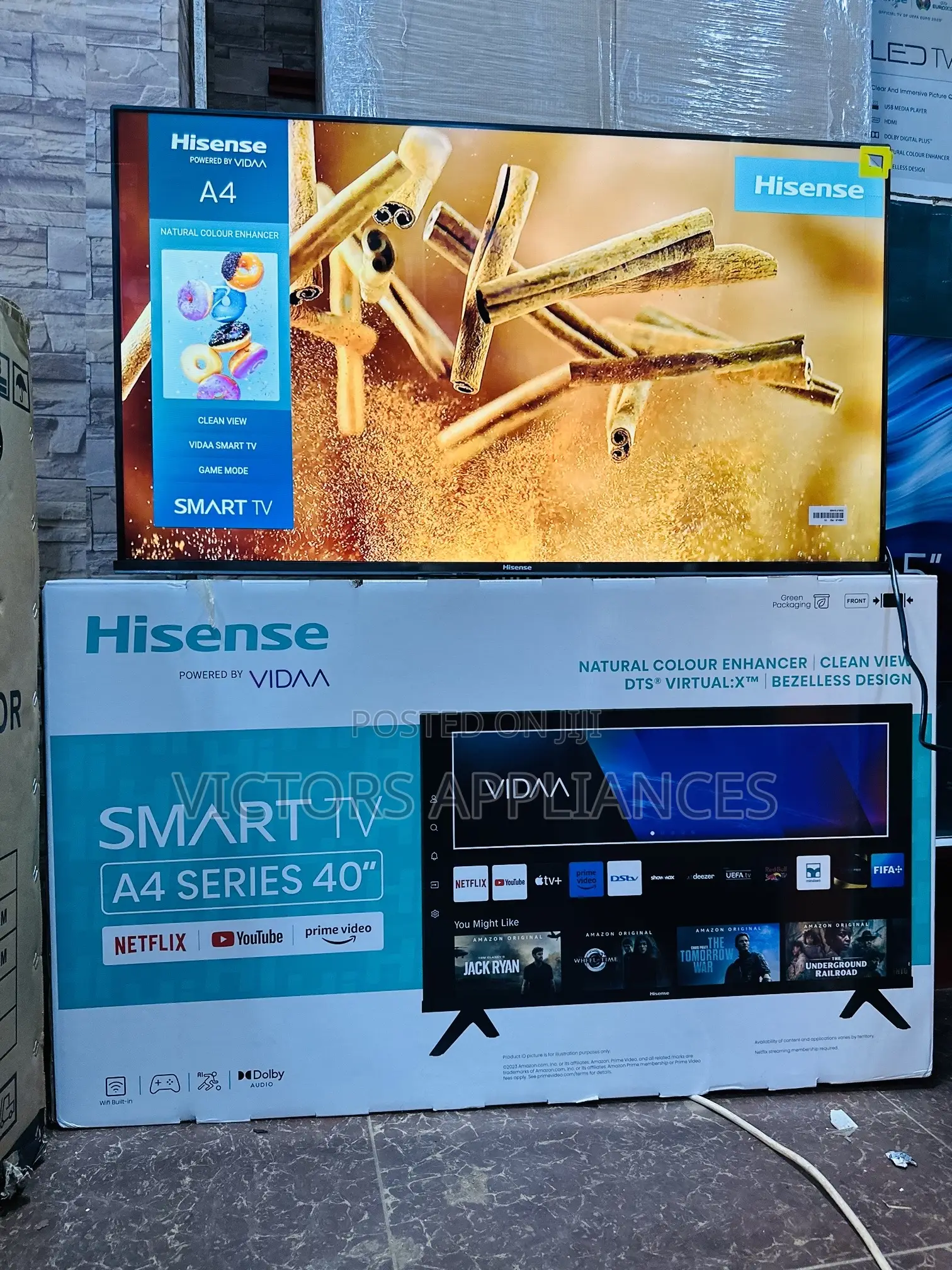 Hisense Smart 40inches Brand New