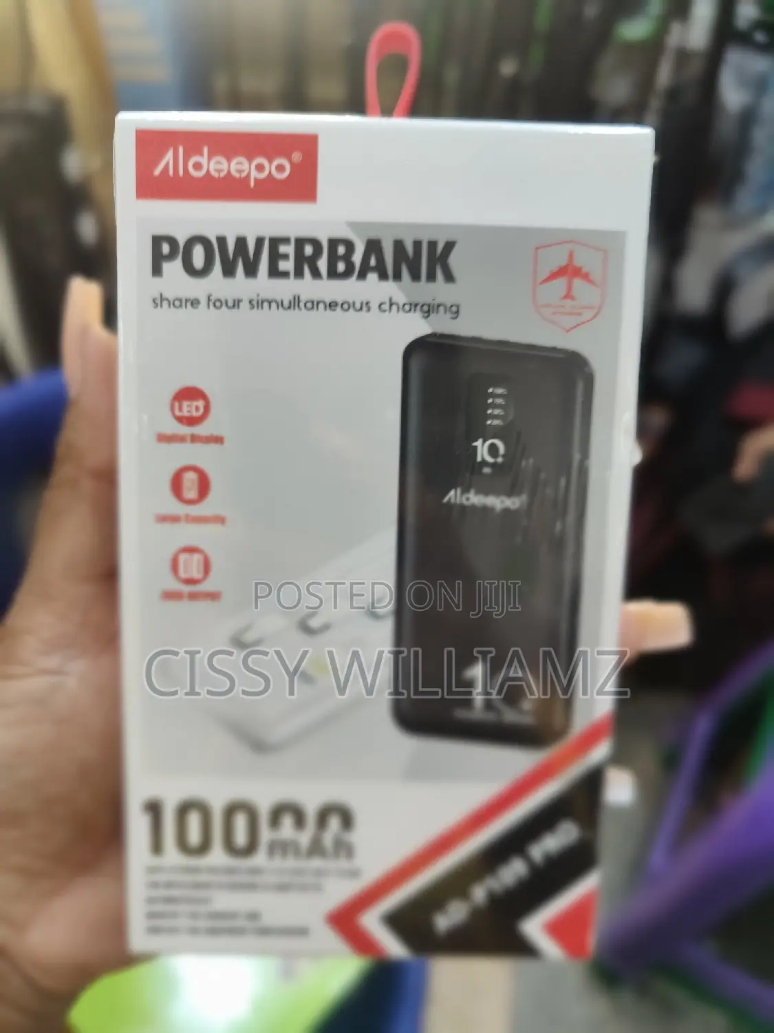 Original Power Bank 10000mah/Aldeepo Power Bank/Power Bank
