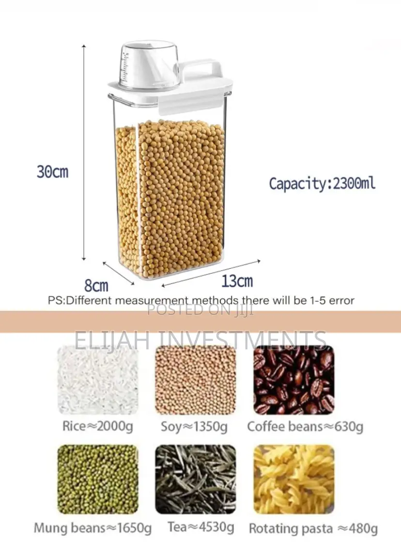 Easy Flow Food Storage Cereal Dispenser