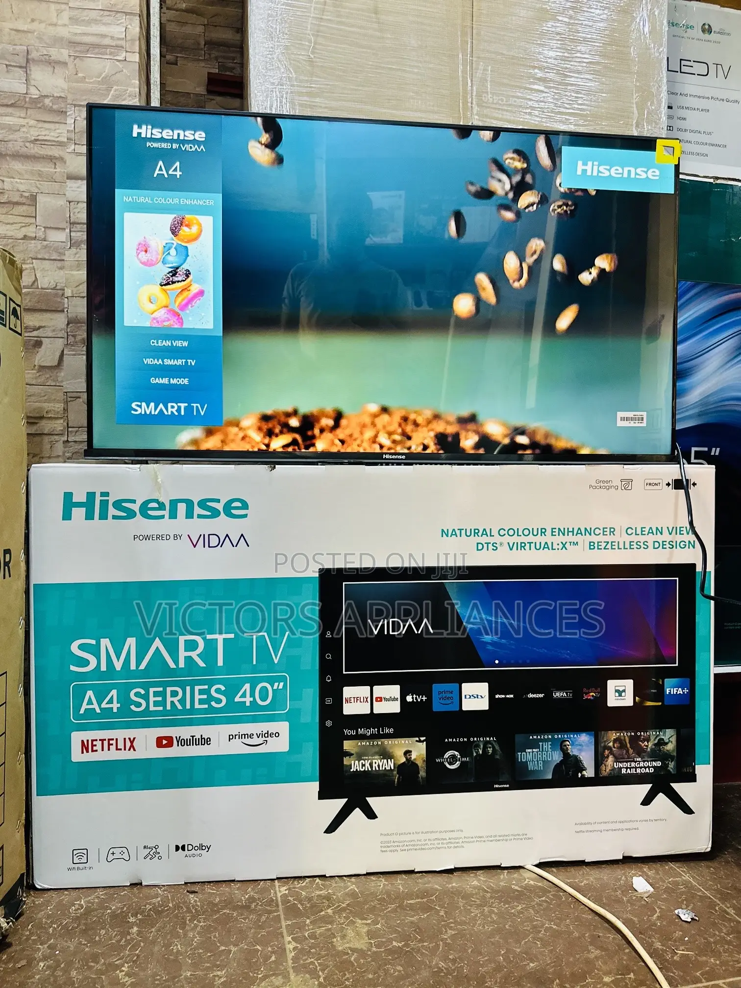 Brand New 40inch Hisense Digital Smart Tv