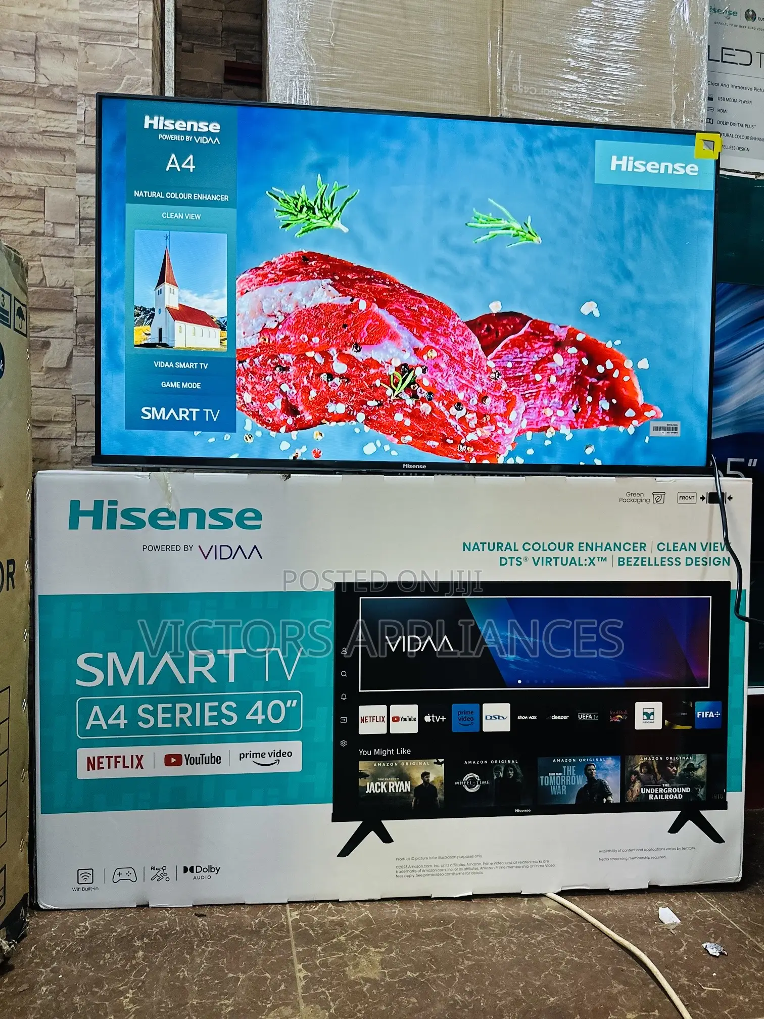 Hisense 40inches Digital Smart Tv HD