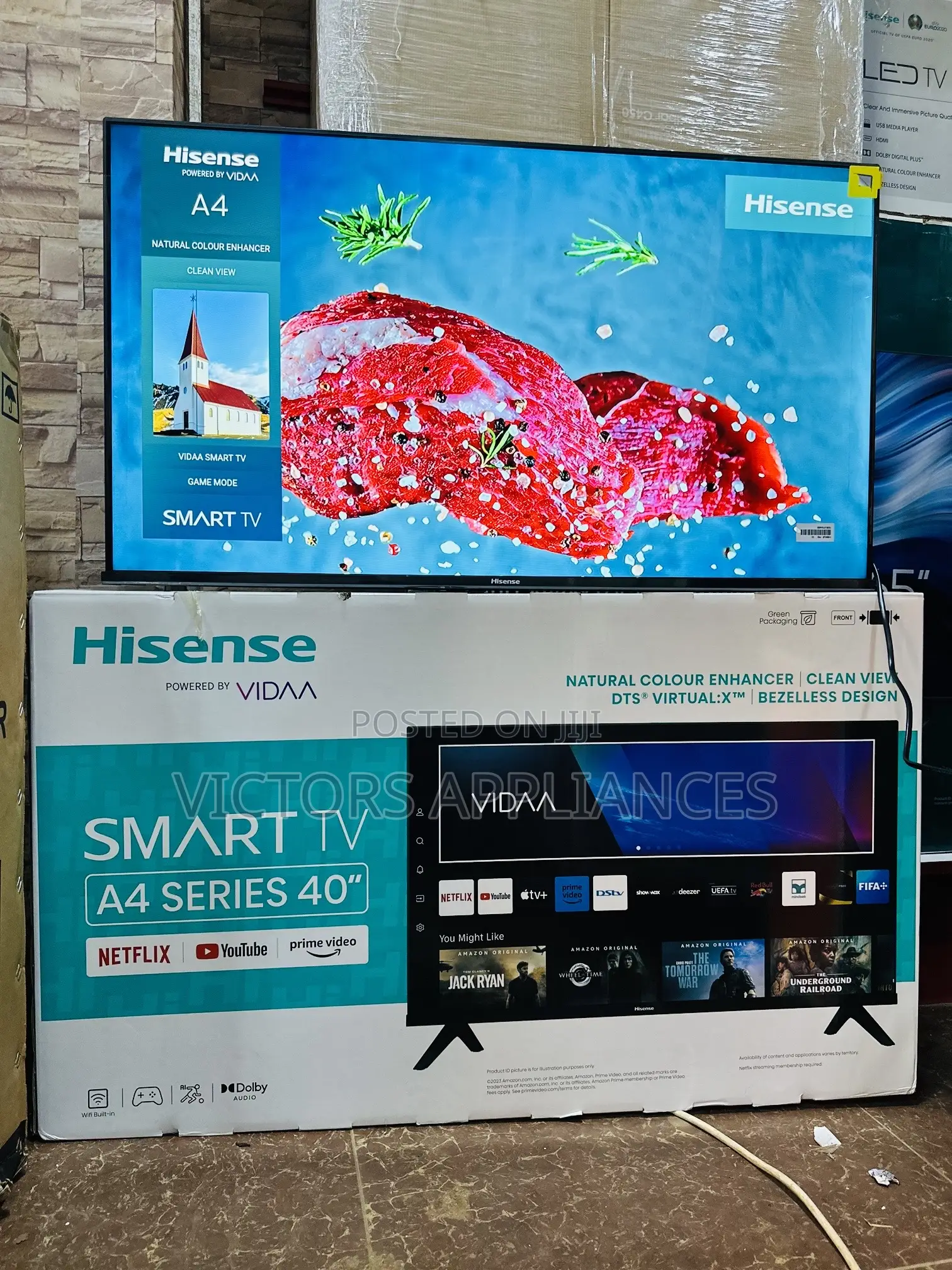 Hisense 40inches Digital Smart Tv HD
