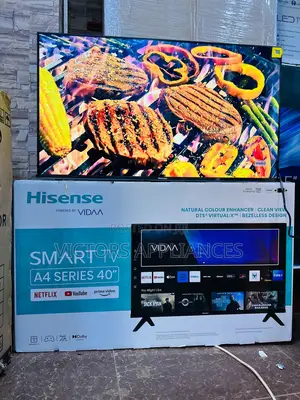 Hisense 40” Digital Smart Tv New Model A4