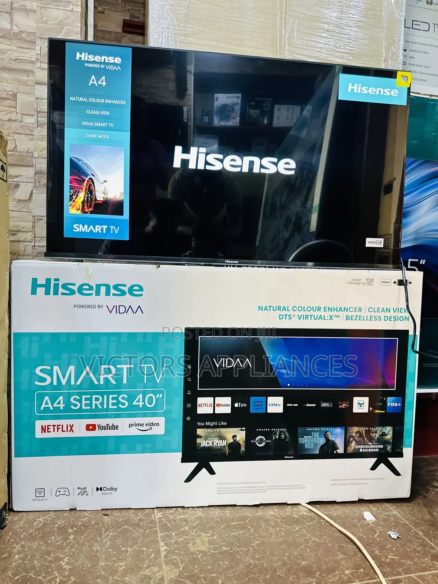 Hisense 40” Smart Tv