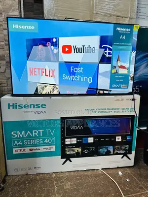 Hisense 40” Digital Smart Tv With Internet Enabled