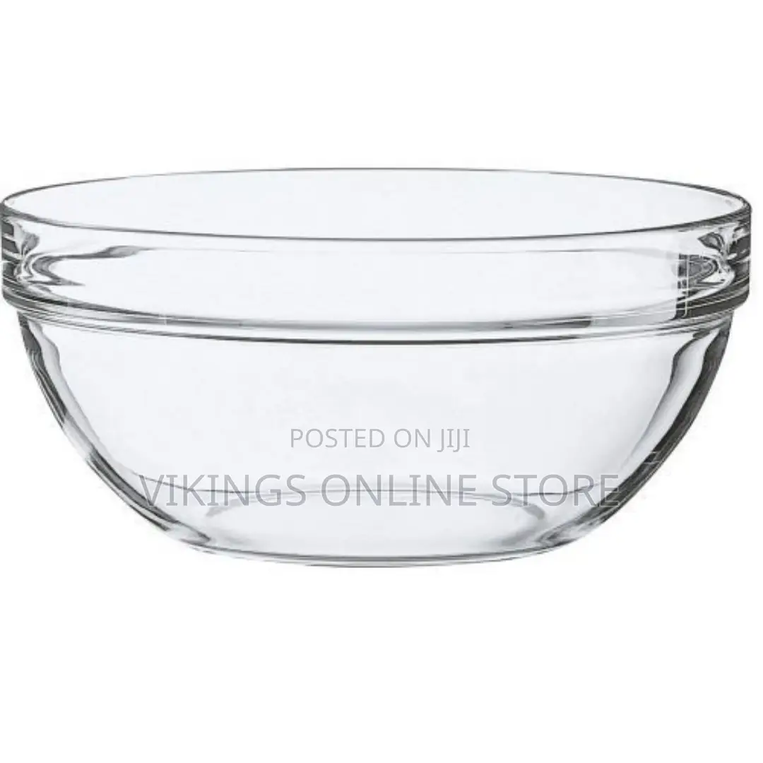 Luminarc 22cm Luminarc Glass Salad/Fruit Bowl-Colourless