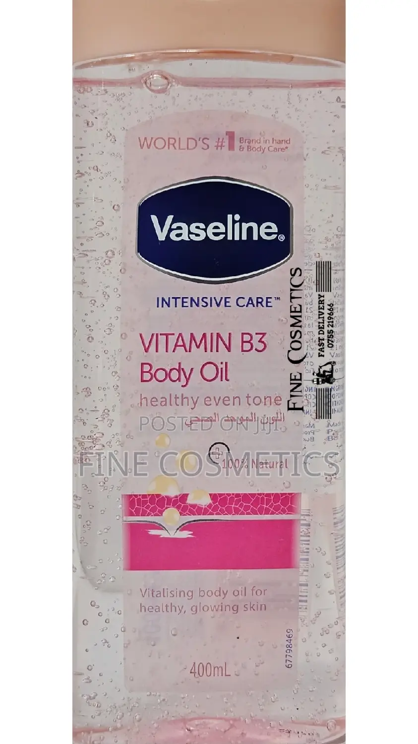 Vaseline Healthy Even Tone Vitamin B3 Dry Skin Body Oil 400g