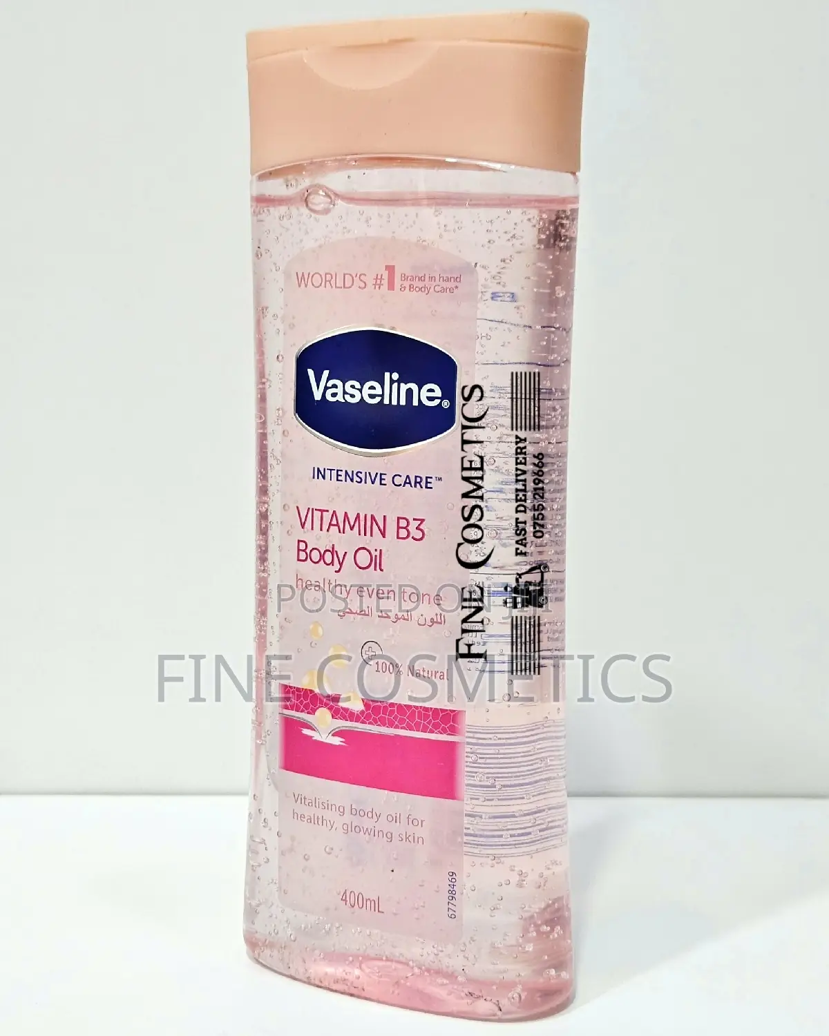 Vaseline Healthy Even Tone Vitamin B3 Dry Skin Body Oil 400g