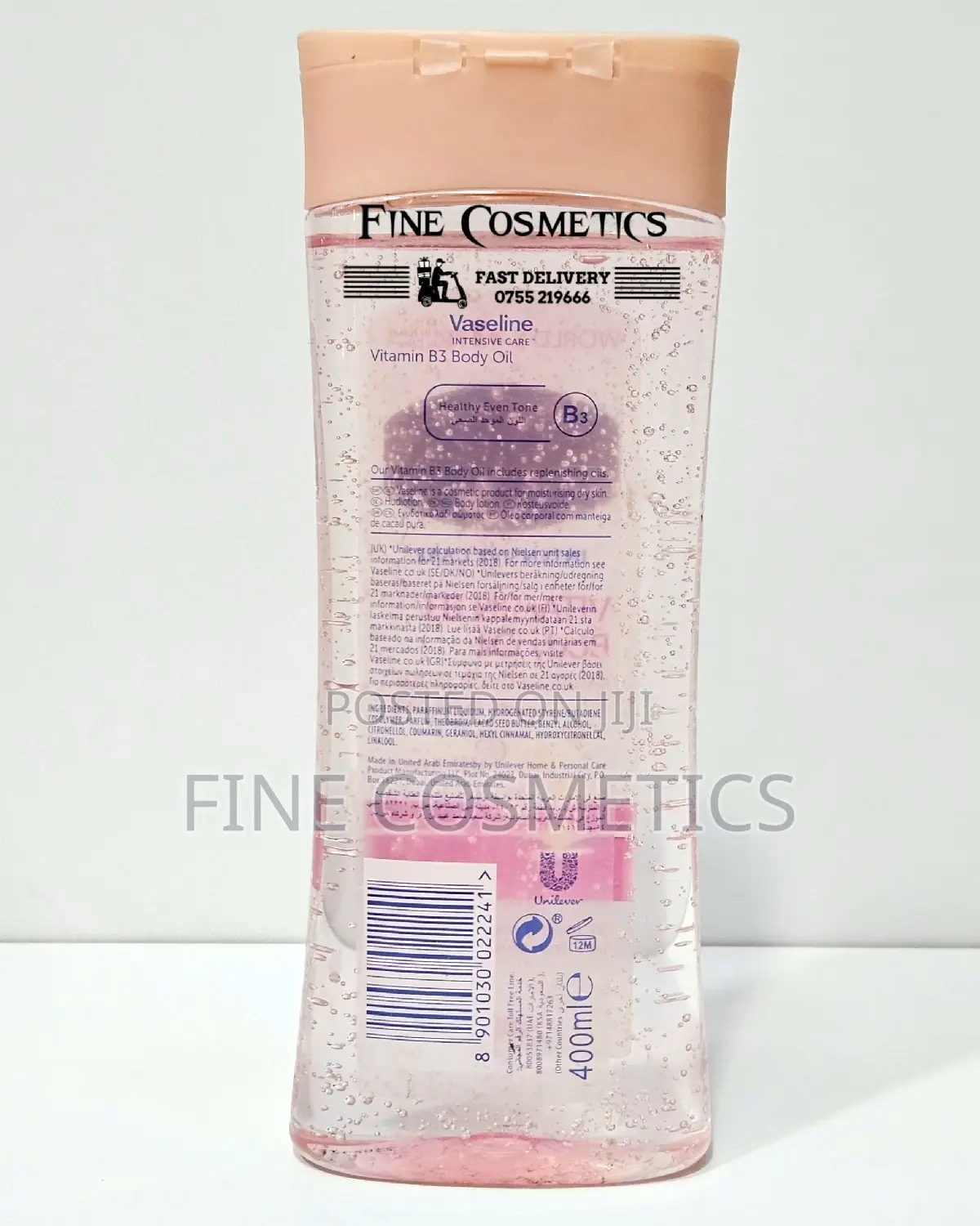 Vaseline Healthy Even Tone Vitamin B3 Dry Skin Body Oil 400g