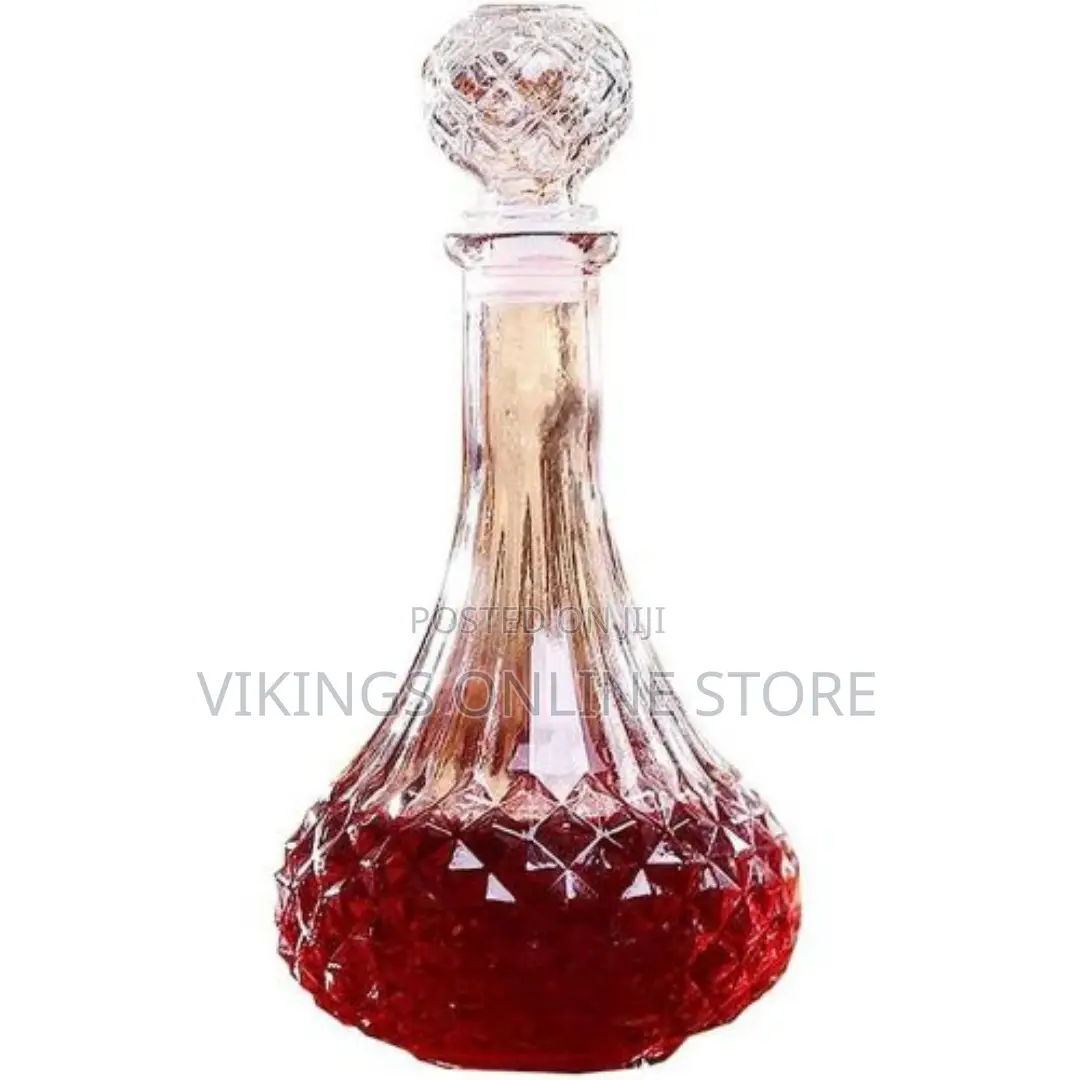 Lead Free Crystal Glass Wine Decanter, Perfect Wine Gift