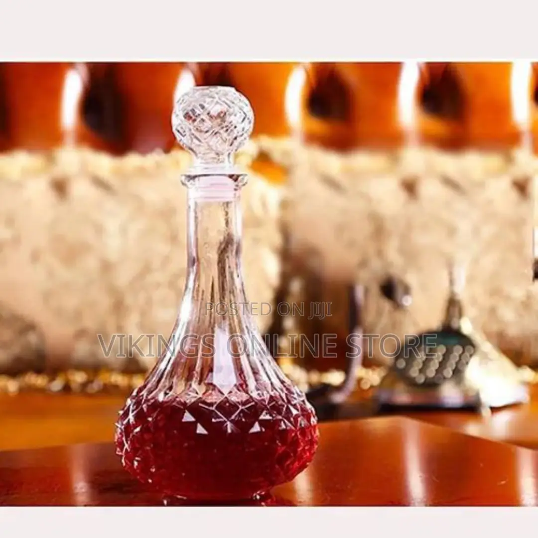 Lead Free Crystal Glass Wine Decanter, Perfect Wine Gift