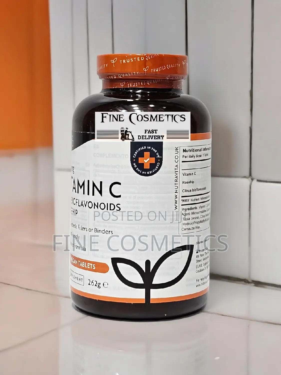 AUTHENTIC VITAMIN C TABLET 1000mg for Health Skin,Hair+Joint