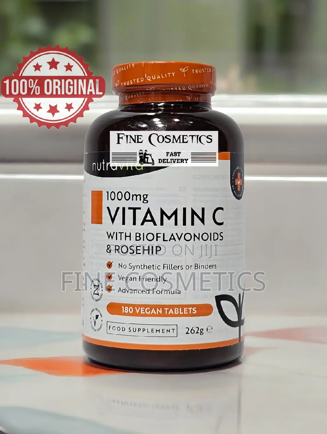 AUTHENTIC VITAMIN C TABLET 1000mg for Health Skin,Hair+Joint