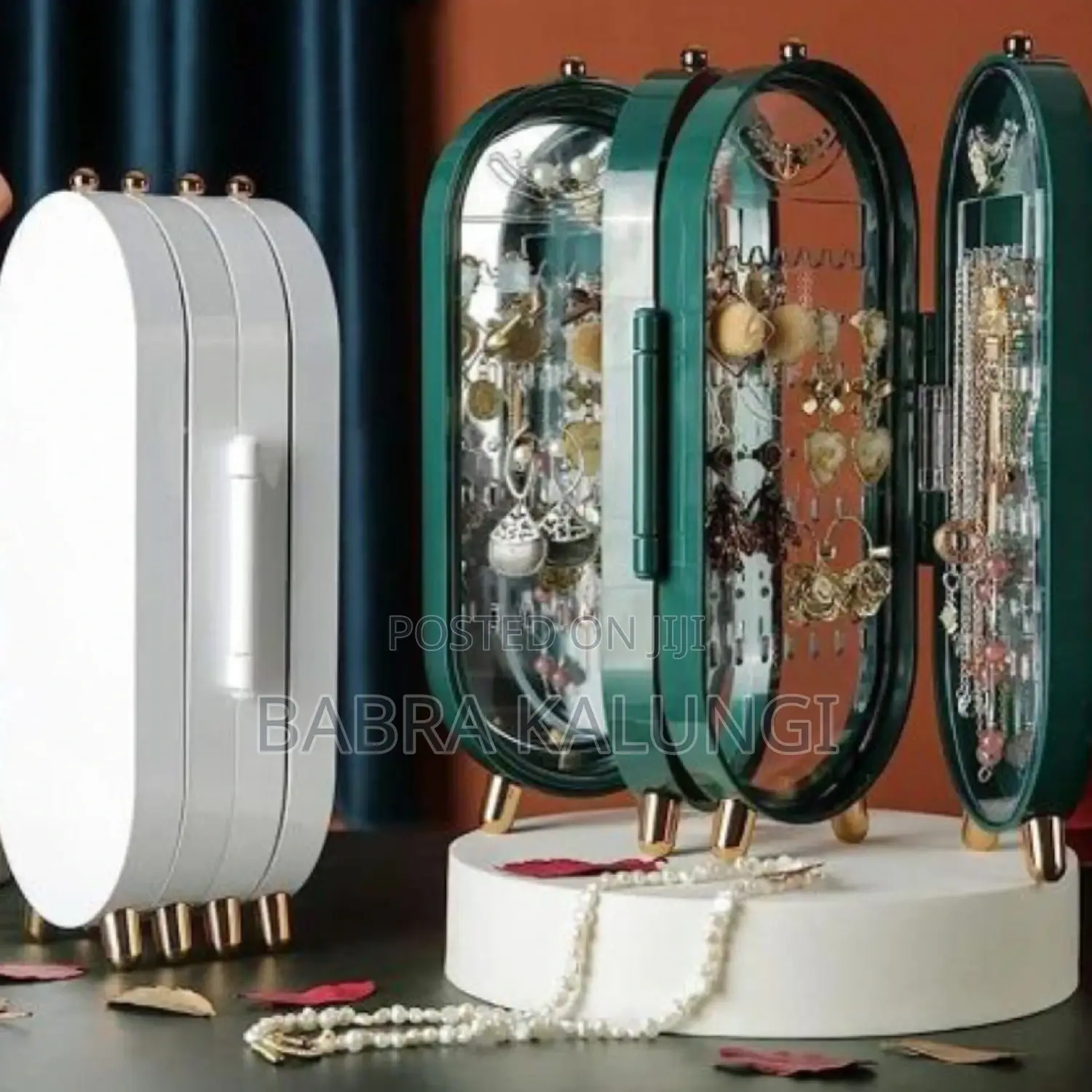 Foldable Jewelry Display Storage Rack