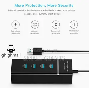 Universal Hi-Speed 4-Port USB 3.0 Hub