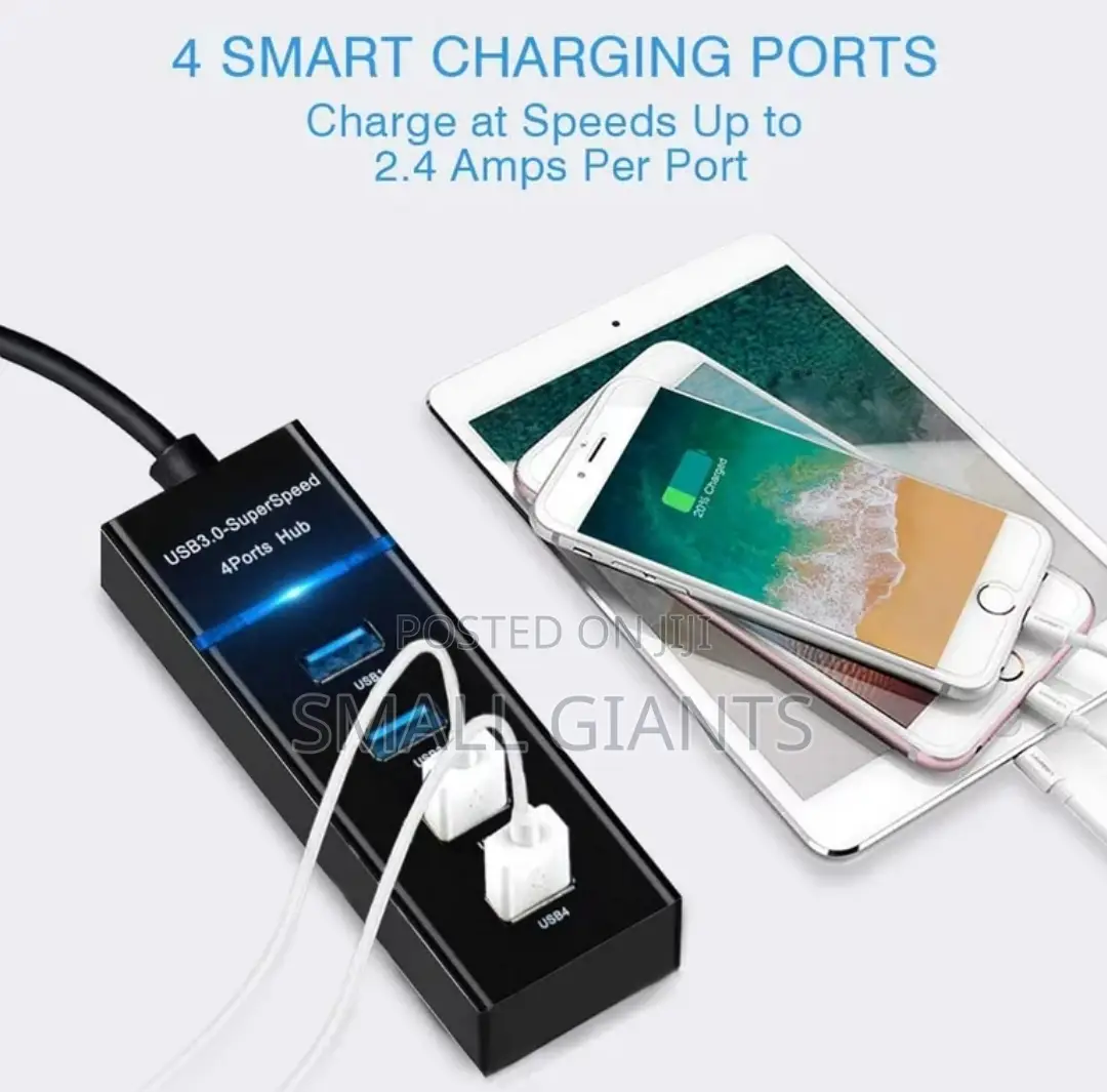 Universal Hi-Speed 4-Port USB 3.0 Hub