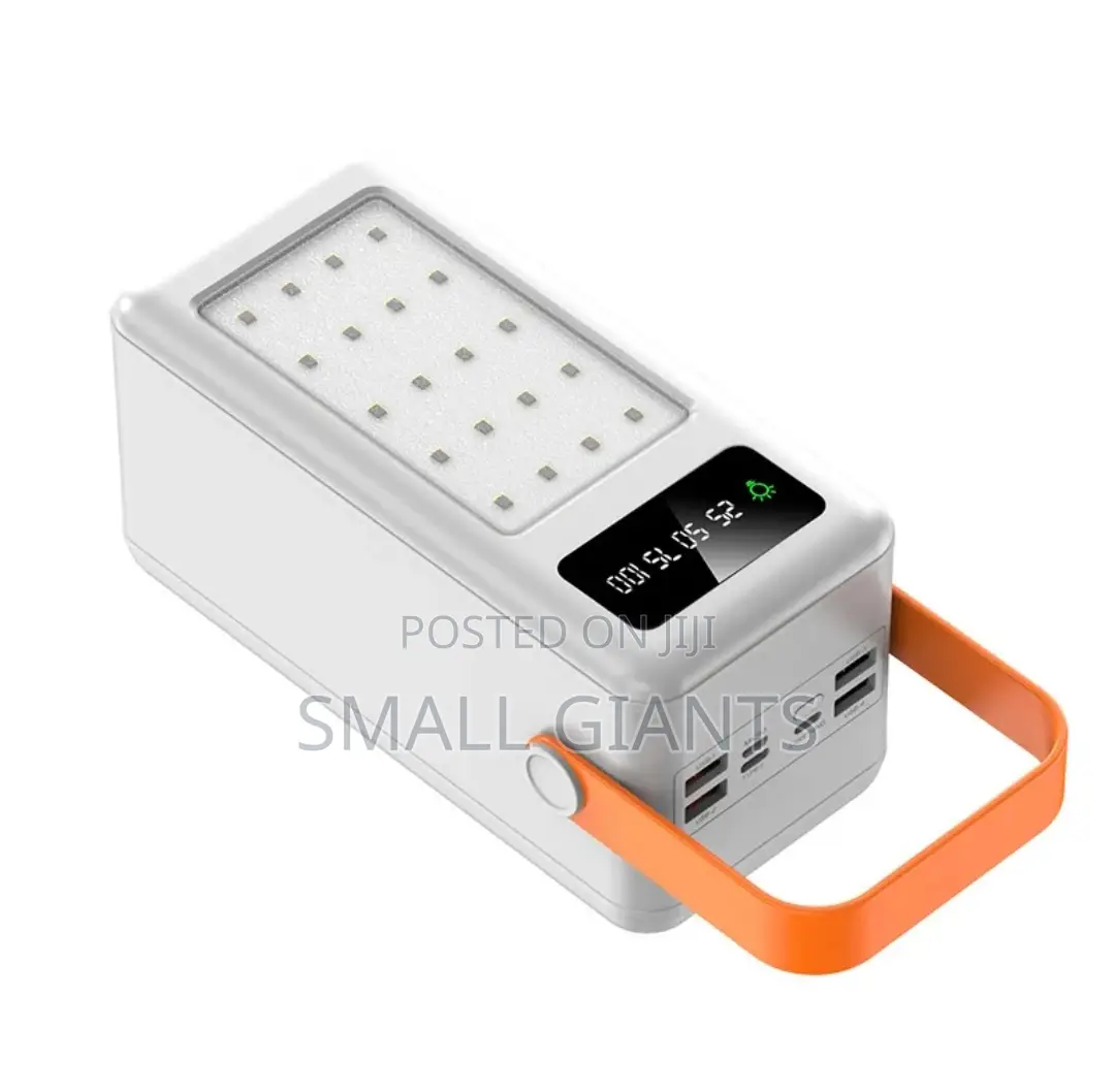 ZHY 1 Fast Charging Power Bank, 40000mah With 4 Cables-black
