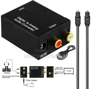 Photo - Digital to Analog Audio Converter Optical Fiber