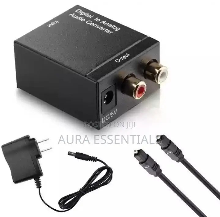 Digital to Analog Audio Converter Optical Fiber