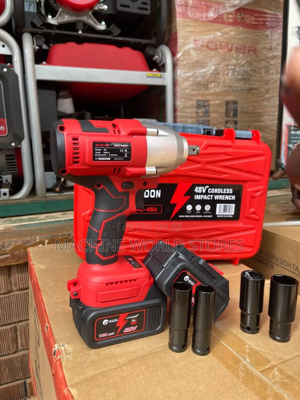 Cordless Impact Wrench 48V