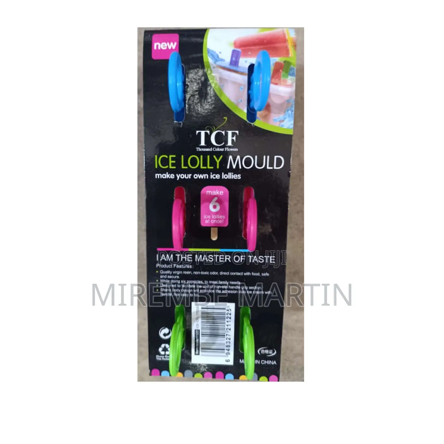 Ice Lolly Mould.