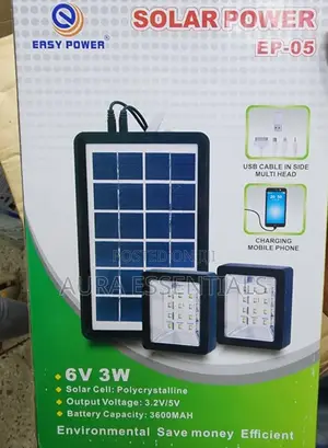 Easy Power EP-05 Mini Solar Power Lighting System