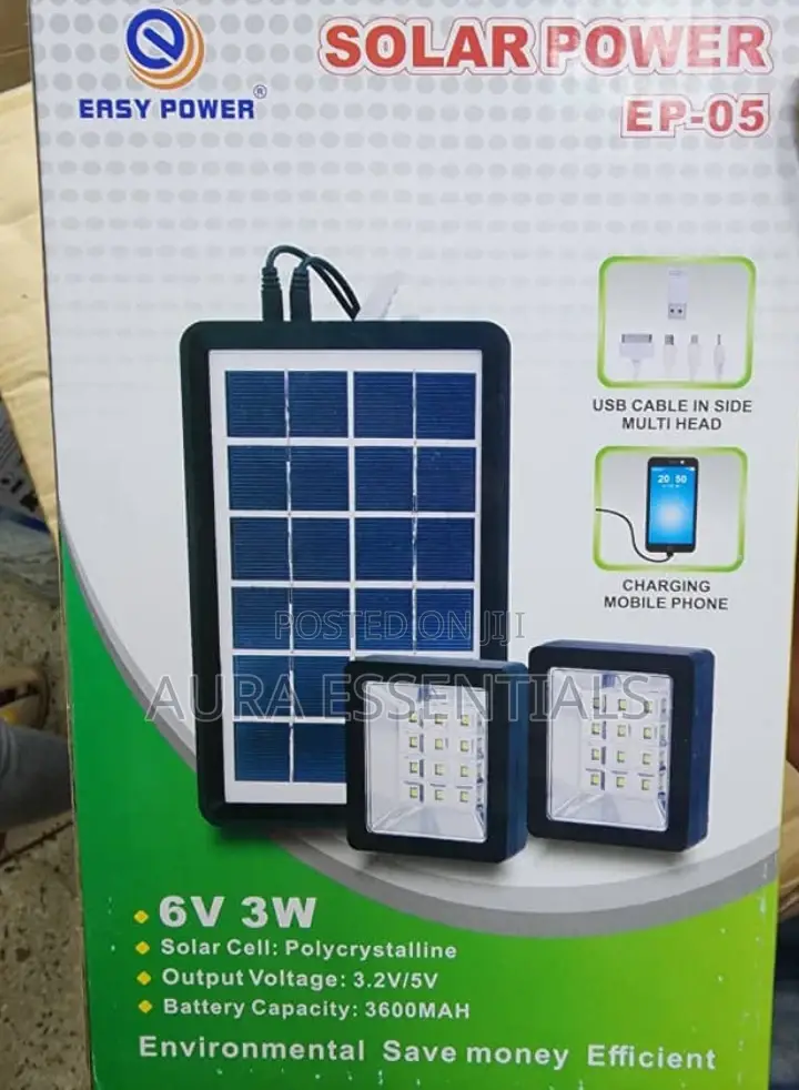Easy Power EP-05 Mini Solar Power Lighting System