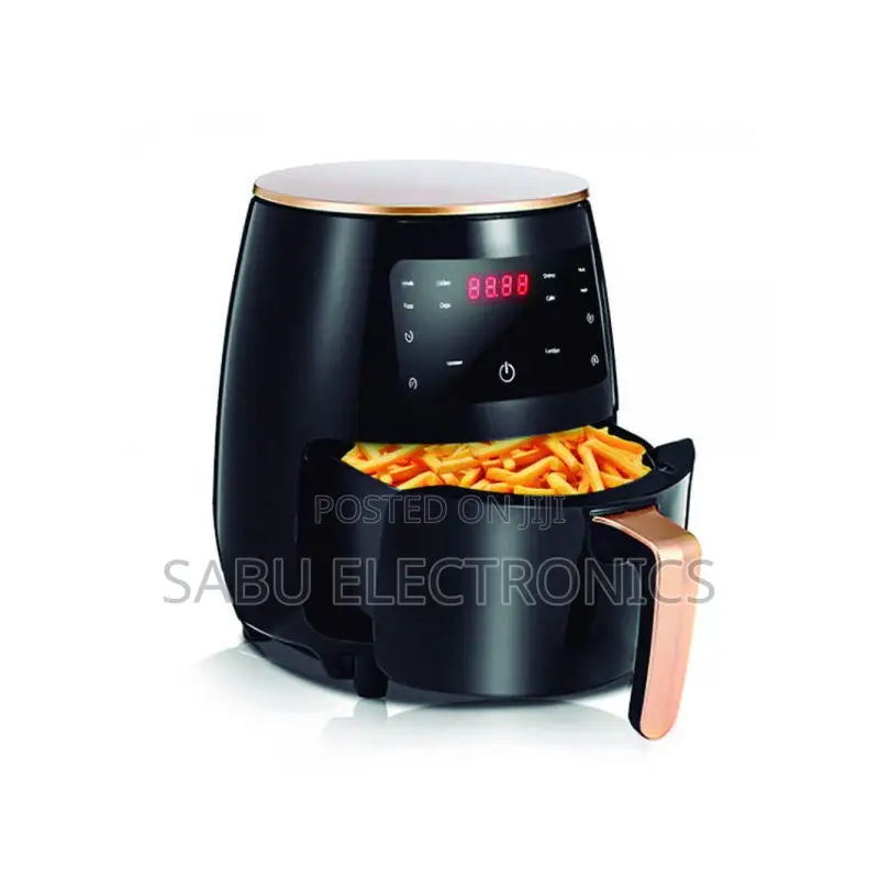 Electric Air Fryer 6l- Digital Air Fryer- Black