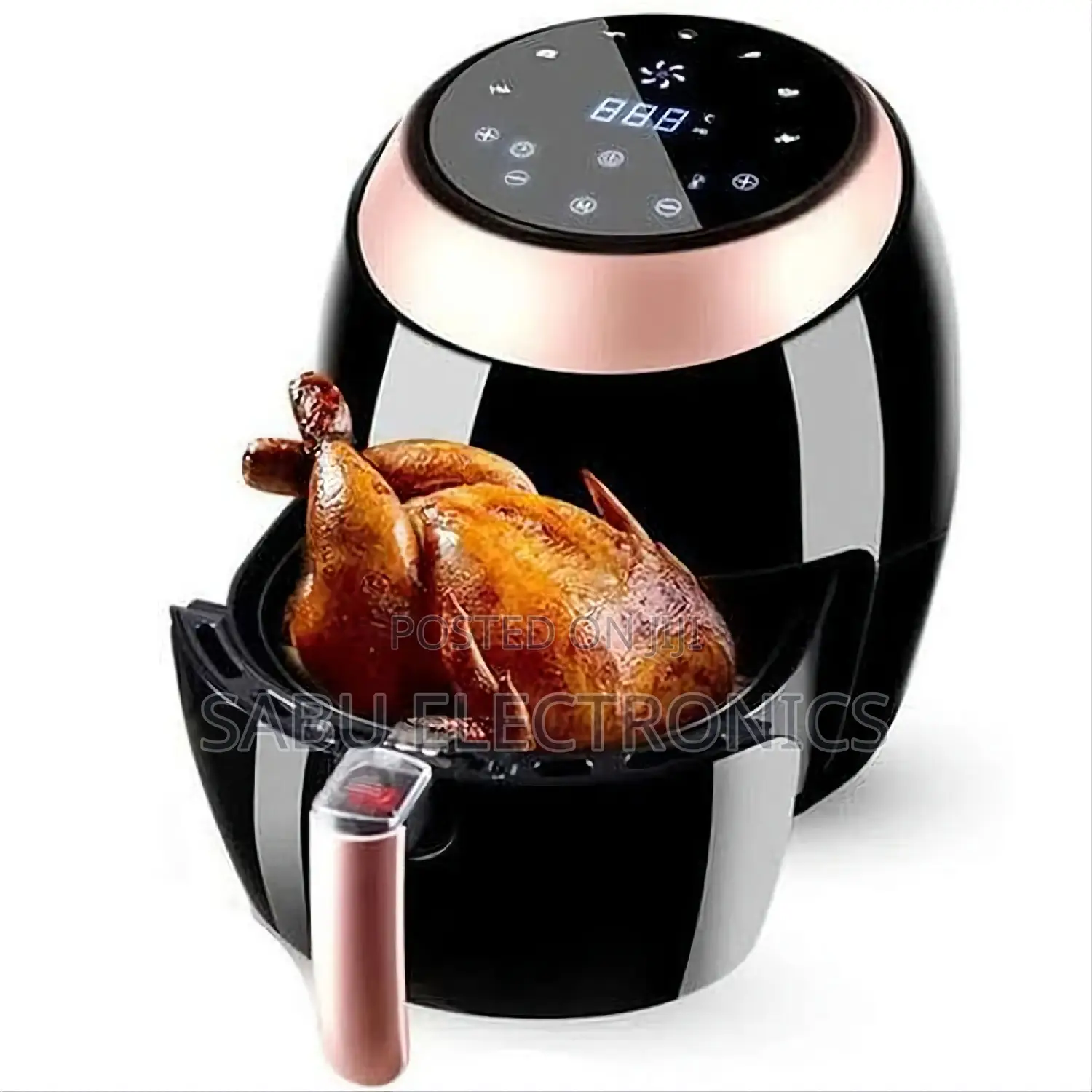 Electric Air Fryer 6l- Digital Air Fryer- Black