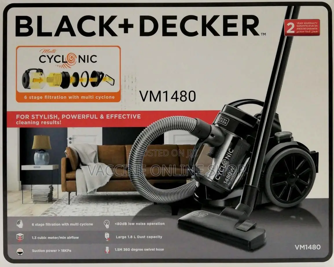 Black+Decker Vacuum Cleaner Wet and Dry/Vacuum Cleaner (SDM)