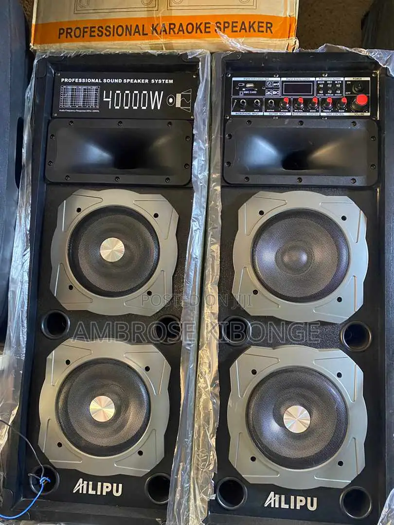 AILIPU Paired 40000watts Professional Sound Speaker System.