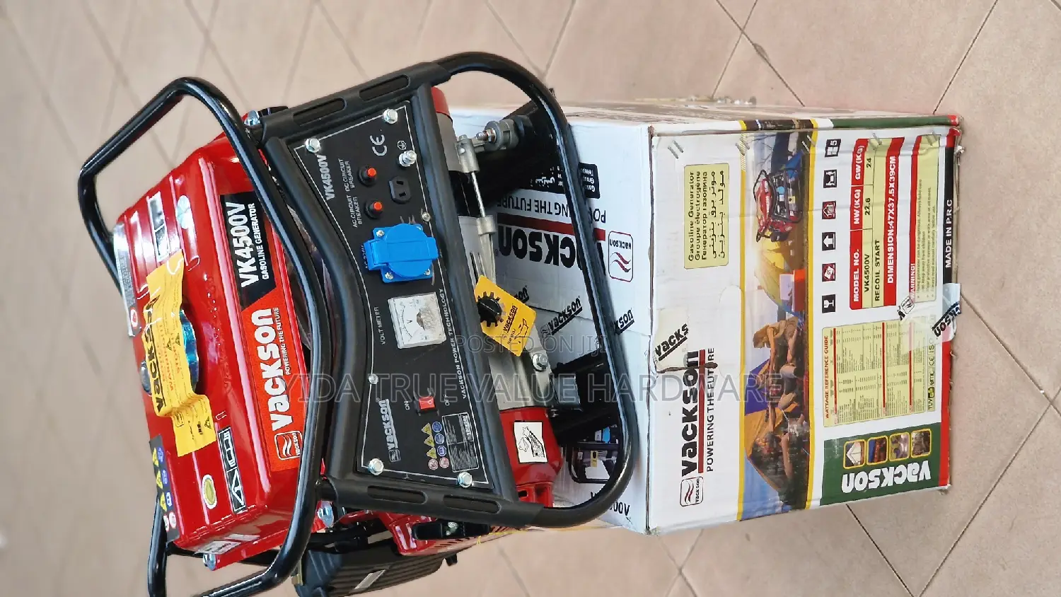 Generator 1.5 Kva Super Copper Vackson Brand