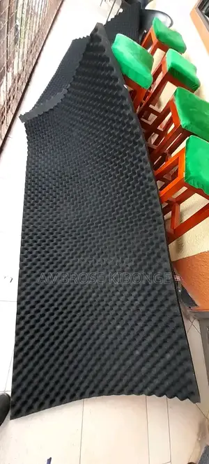 Black 4 by 6 Paired Acoustic Soundproof Panels Studio Foams.