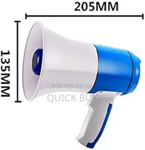 Loudspeaker Megaphone With Recording Reading
Advertising