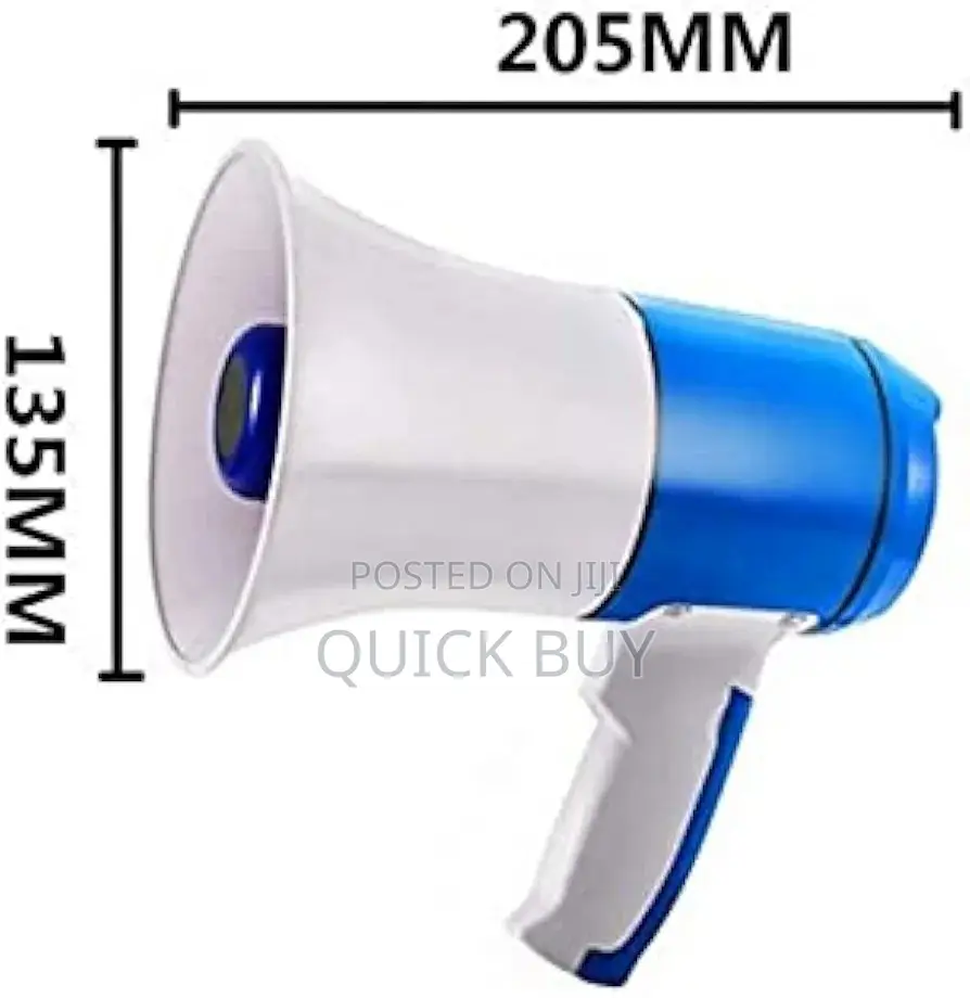 Loudspeaker Megaphone With Recording Reading
Advertising