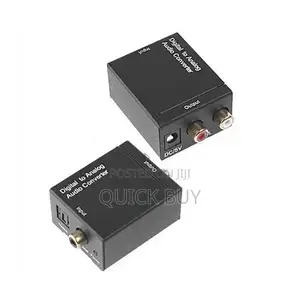 Digital to Analog Audio Converter Optical Fiber