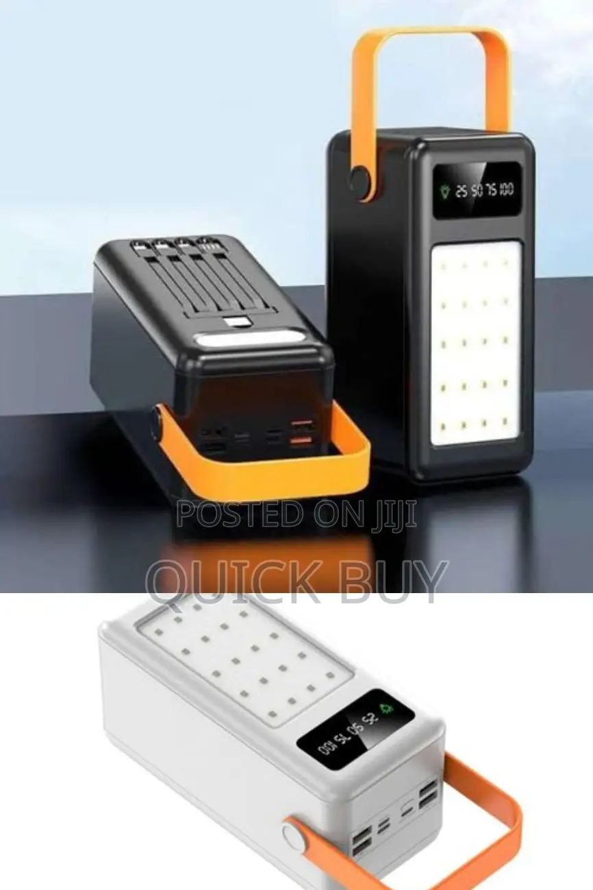Fast Charging Power Bank of 40000mah With 4 Cables-