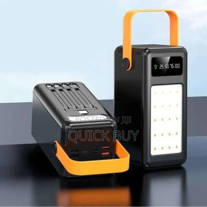 Fast Charging Power Bank of 40000mah With 4 Cables-
