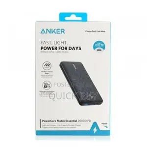 Anker Powercore Metro Essential 20W PD 20000mah Powerbank