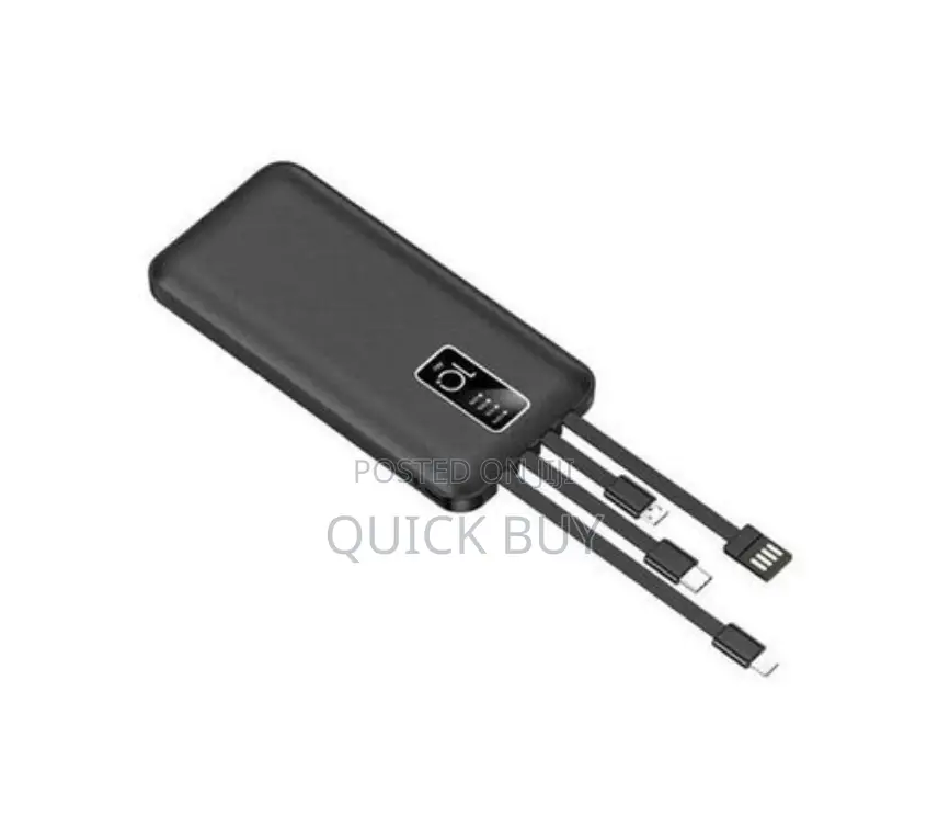 Fast Charging Power Bank for Charging 4 Devices at Once