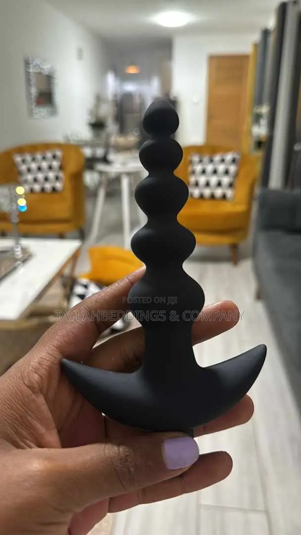 Silicone Butt Plug Sex Toy for Man Woman