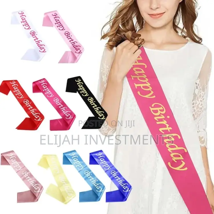 Happy Birthday Party Shoulder Strap