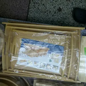 Wooden Trays 3 Piece
